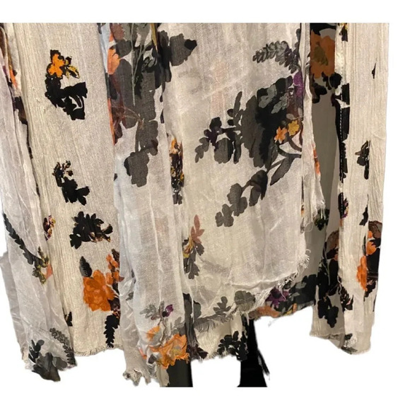 Free People FP One One Moonlight Floral Garden Maxi Raw Hem Dress - Picture 11 of 16